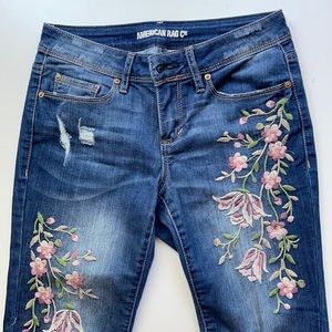 Beautiful Floral Skinny Jeans